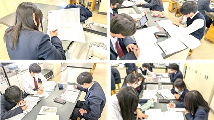 学年末考査に向けた化学基礎の授業